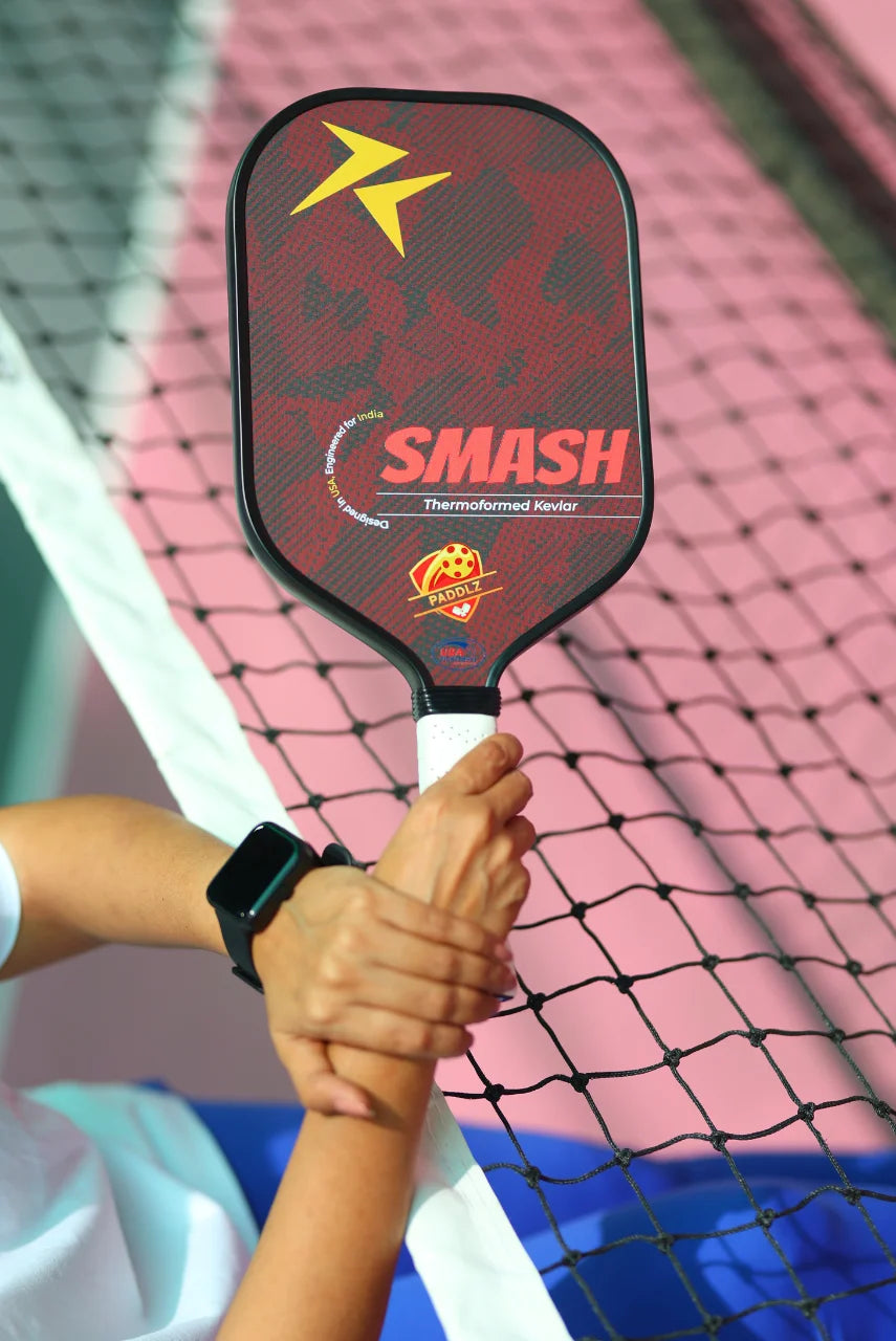 Smash Pickleball Paddle | Kevlar Construction Combo Pack | Get 2 Erasers Free