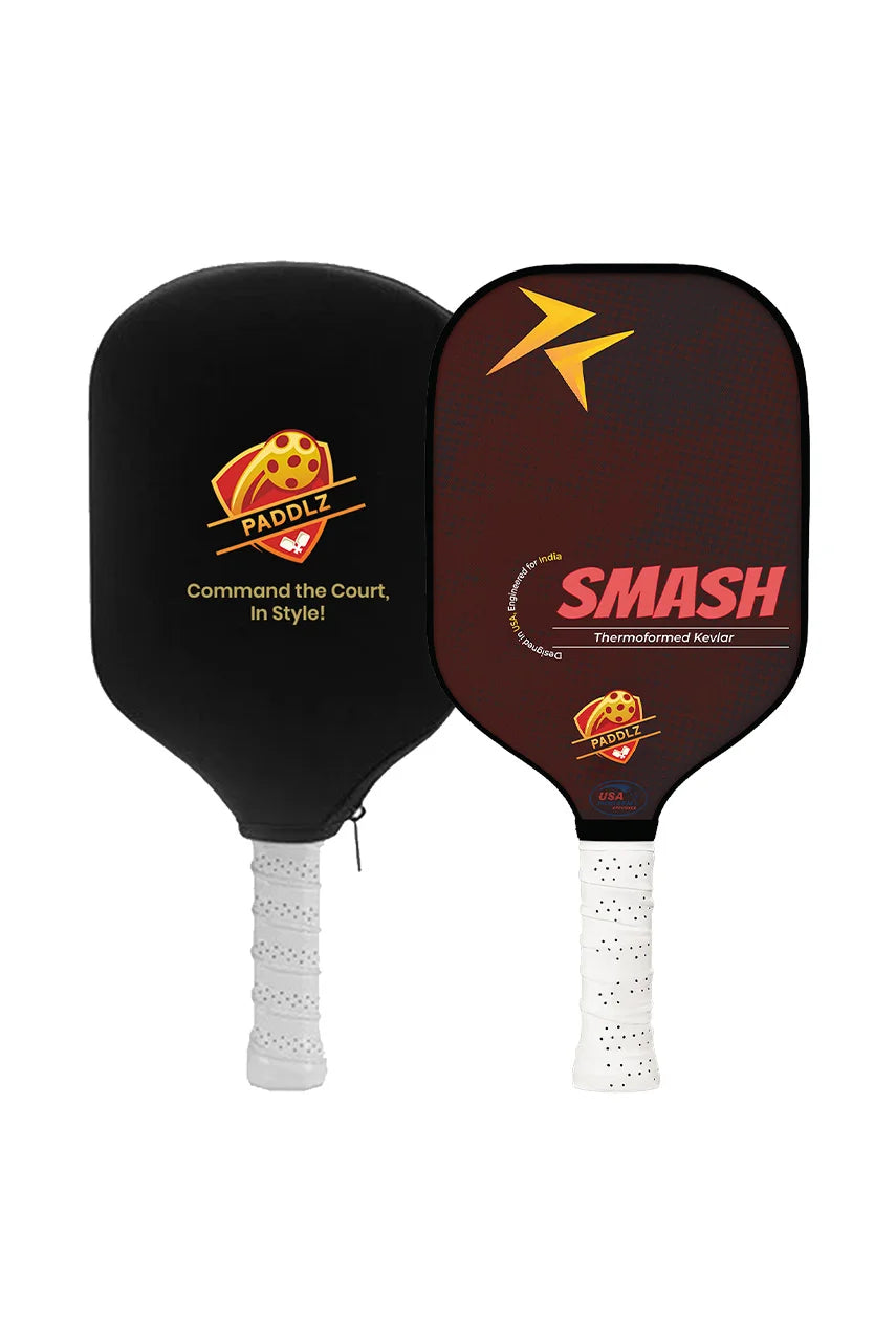 Smash Pickleball Paddle | Kevlar Construction Combo Pack | Get 2 Erasers Free