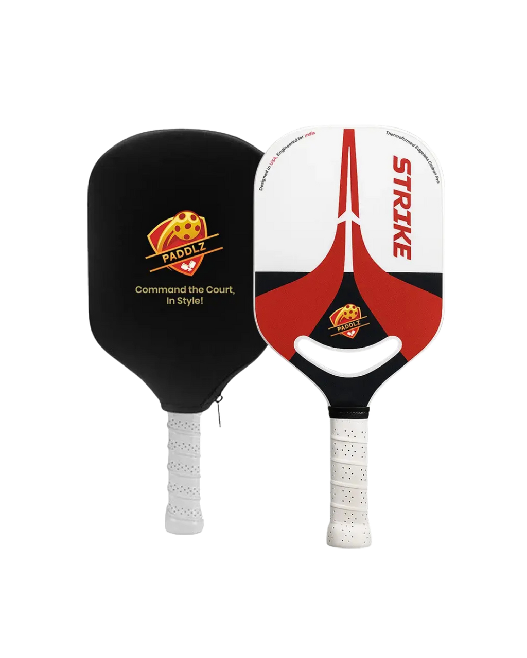 Strike Pickleball Paddle – Raw T700 Carbon Fiber