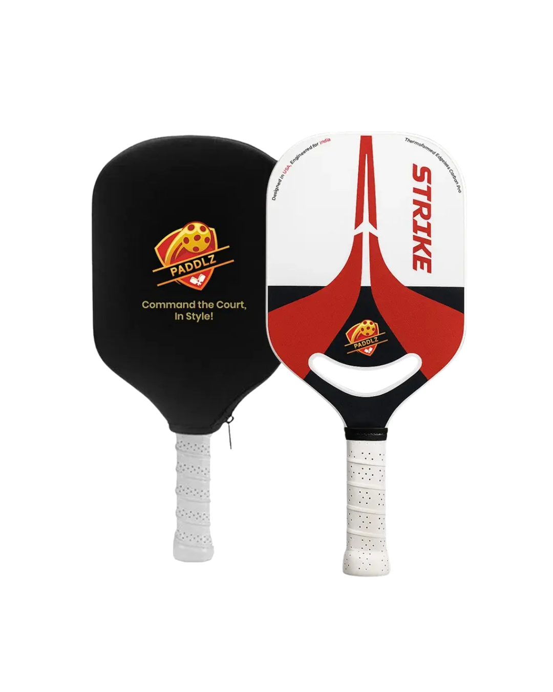 Strike Pickleball Paddle – Raw T700 Carbon Fiber